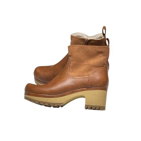 Universal Threads Womens Brown Retro Style Heels - Clog Boots - Size 8.5 - Picture 12 of 12